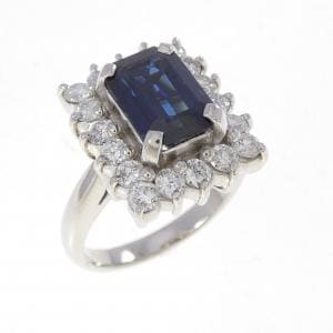 PT900 サファイヤ リング 2.703CT