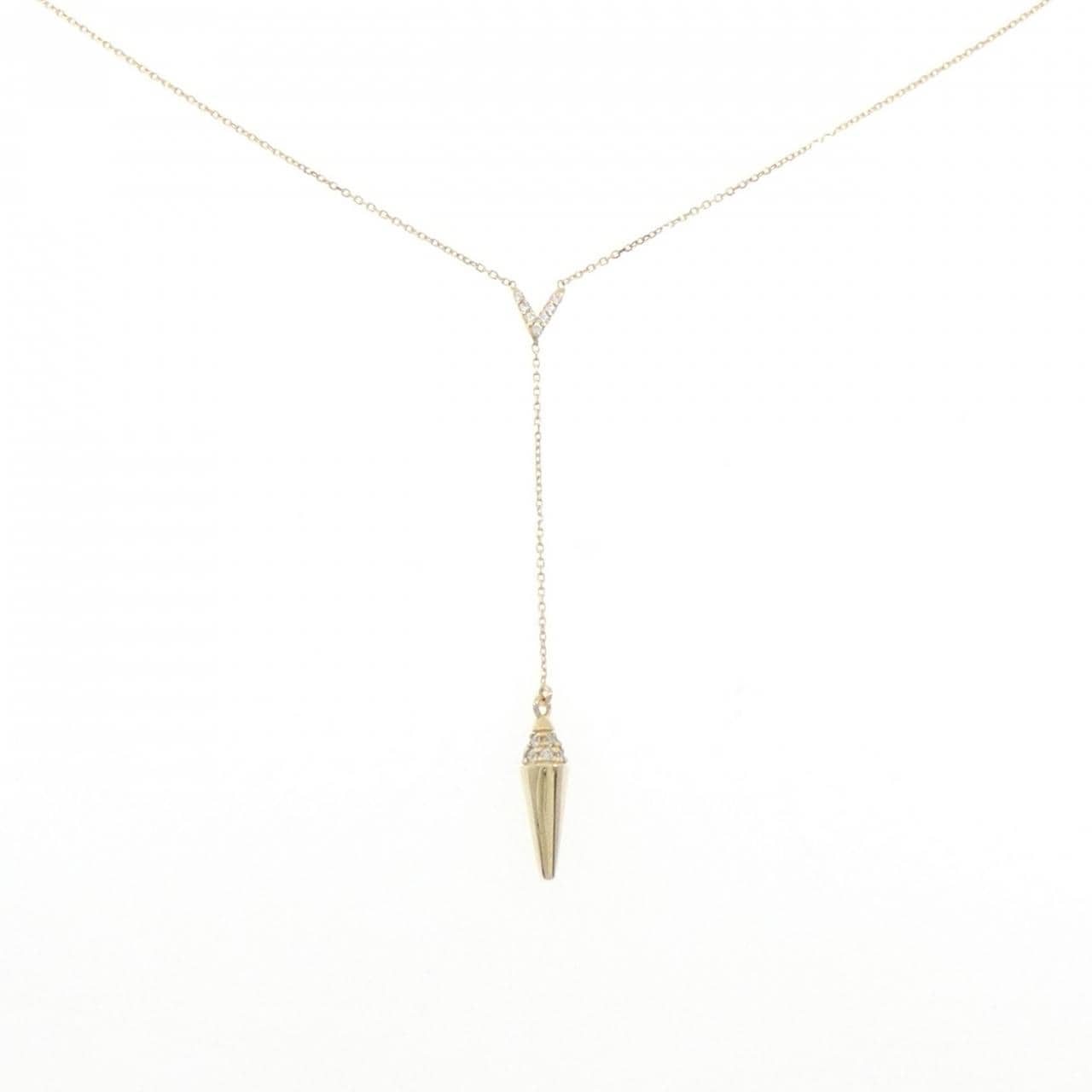 K10YG キュービック ネックレス