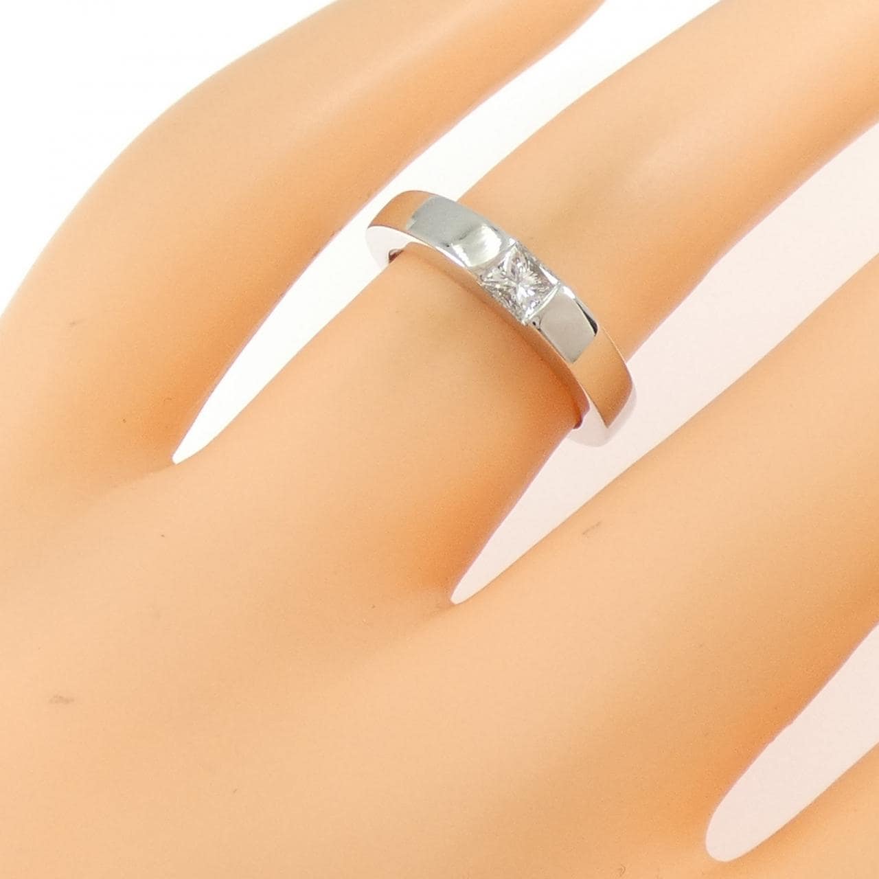 カルティエ タンク リング 0.25CT