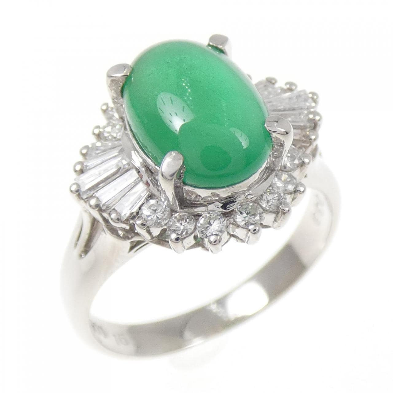 PT900 エメラルド リング 1.69CT