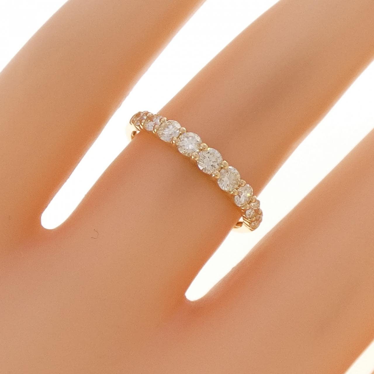 K18YG ダイヤモンド リング 0.50CT