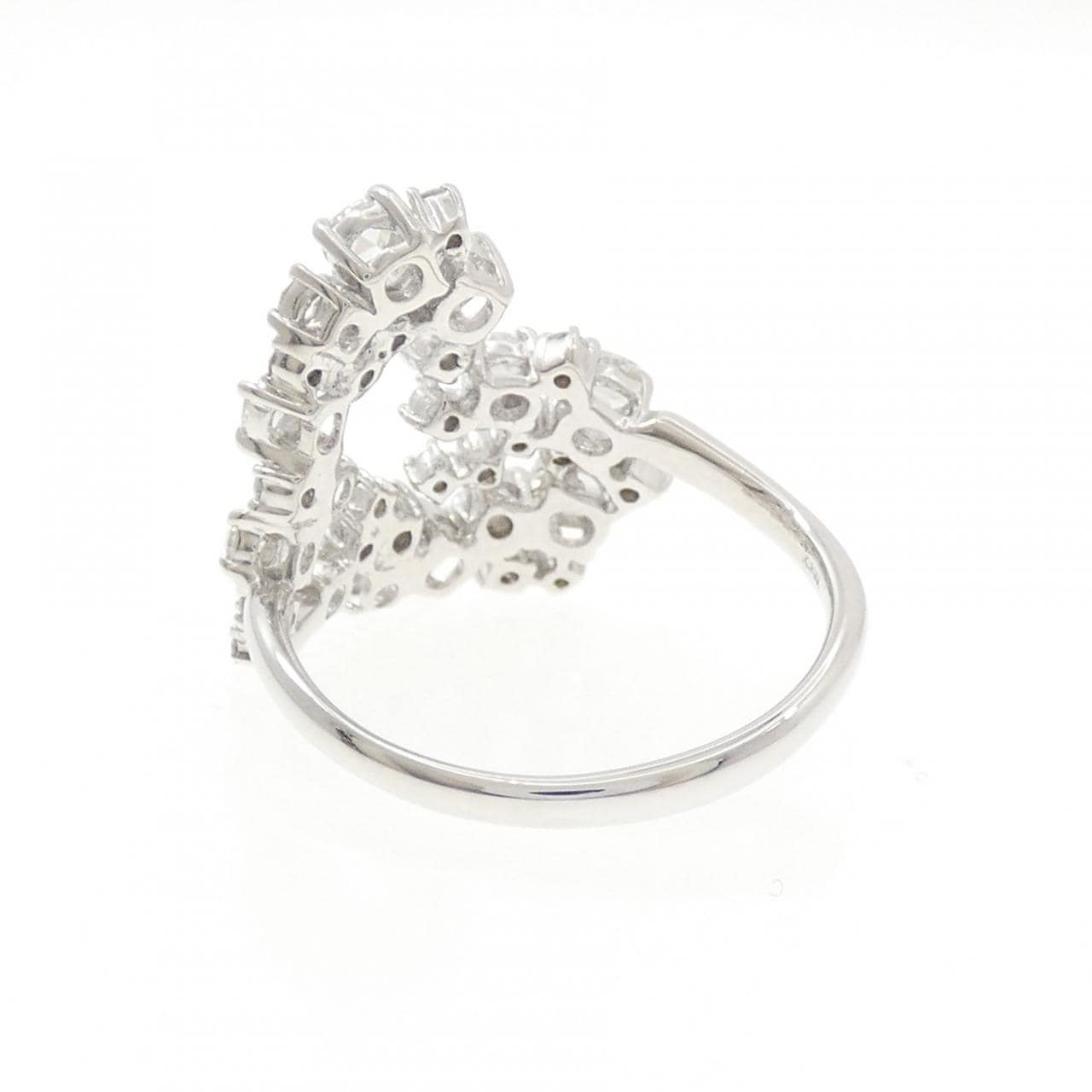 K18WG ダイヤモンド リング 1.00CT