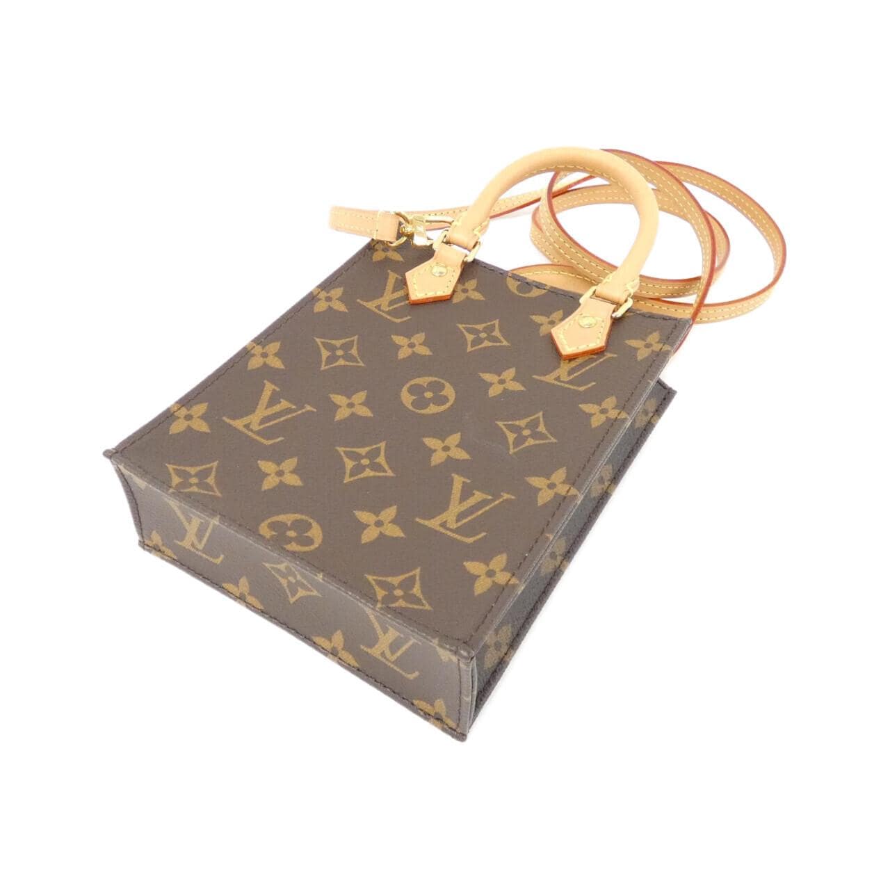 LOUIS VUITTON Monogram Petite Sac Plat M69442 Bag