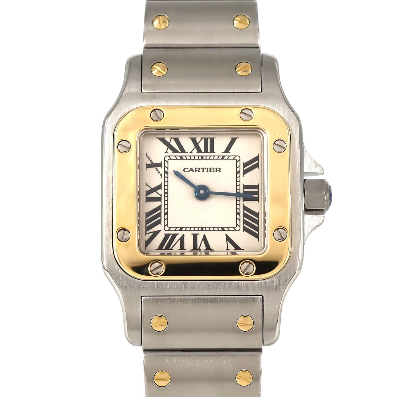 カルティエ サントスガルベSM コンビ W20012C4 SSxYG クォーツ