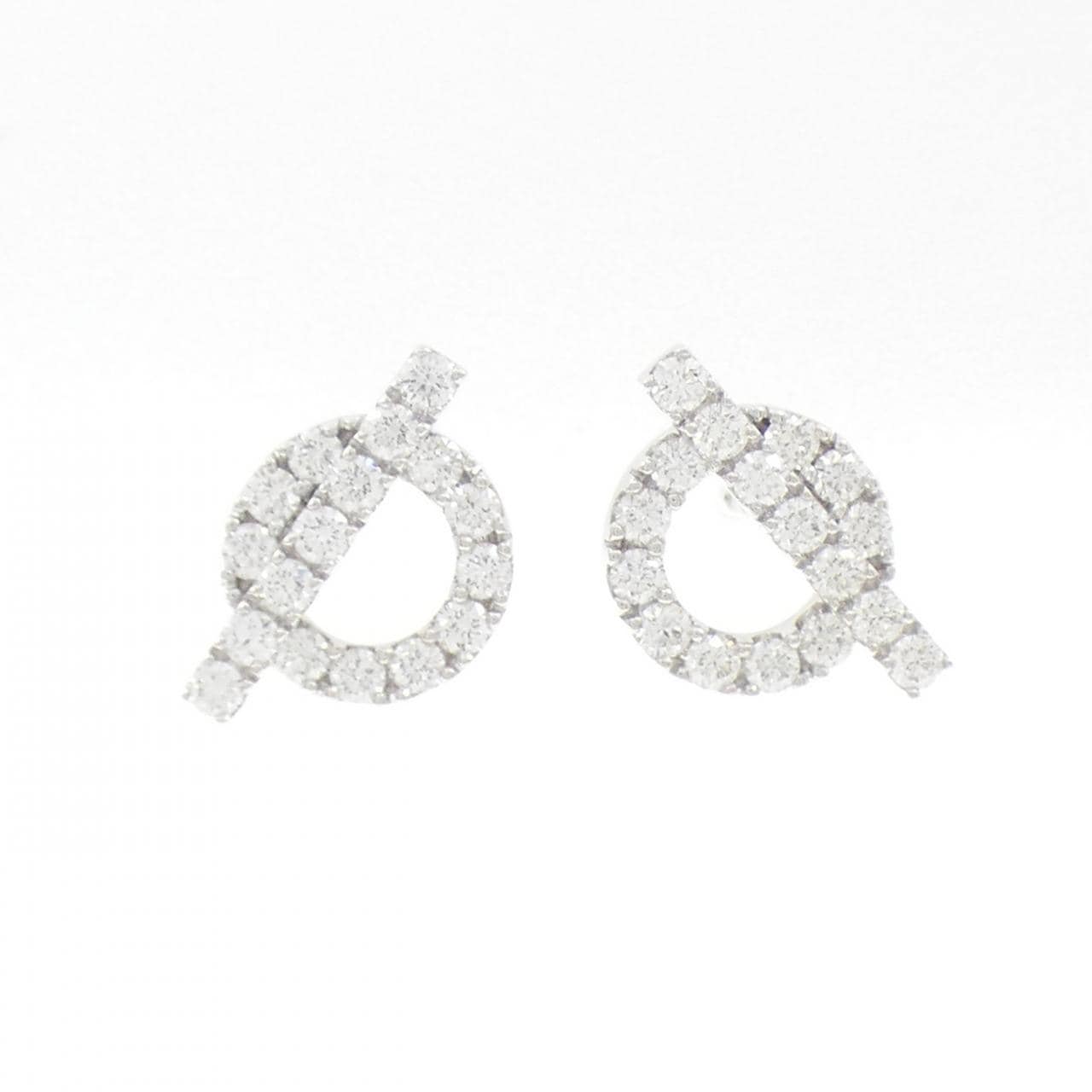 エルメス フィネス ピアス 0.92CT