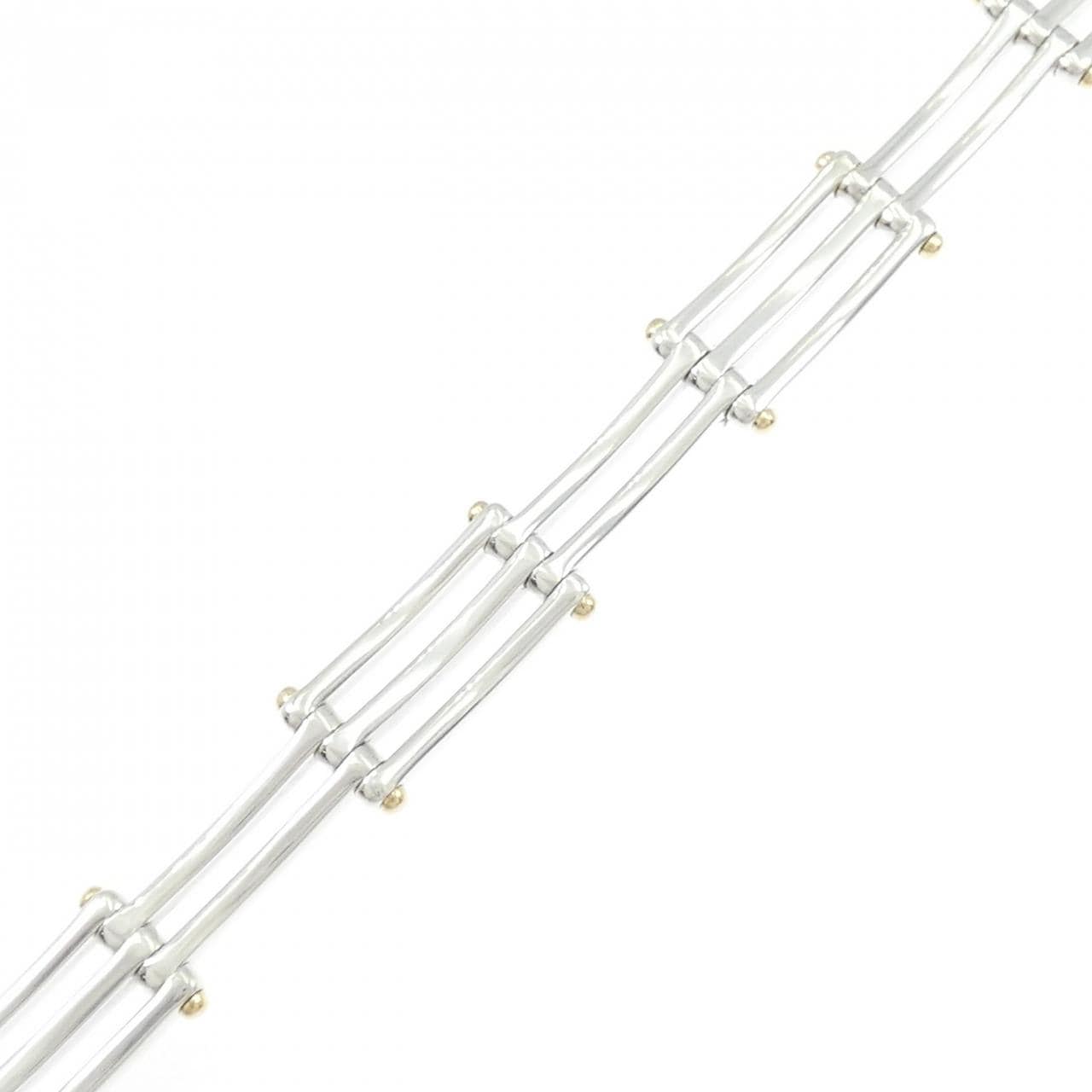 ティファニー 925/750YG ブレスレット