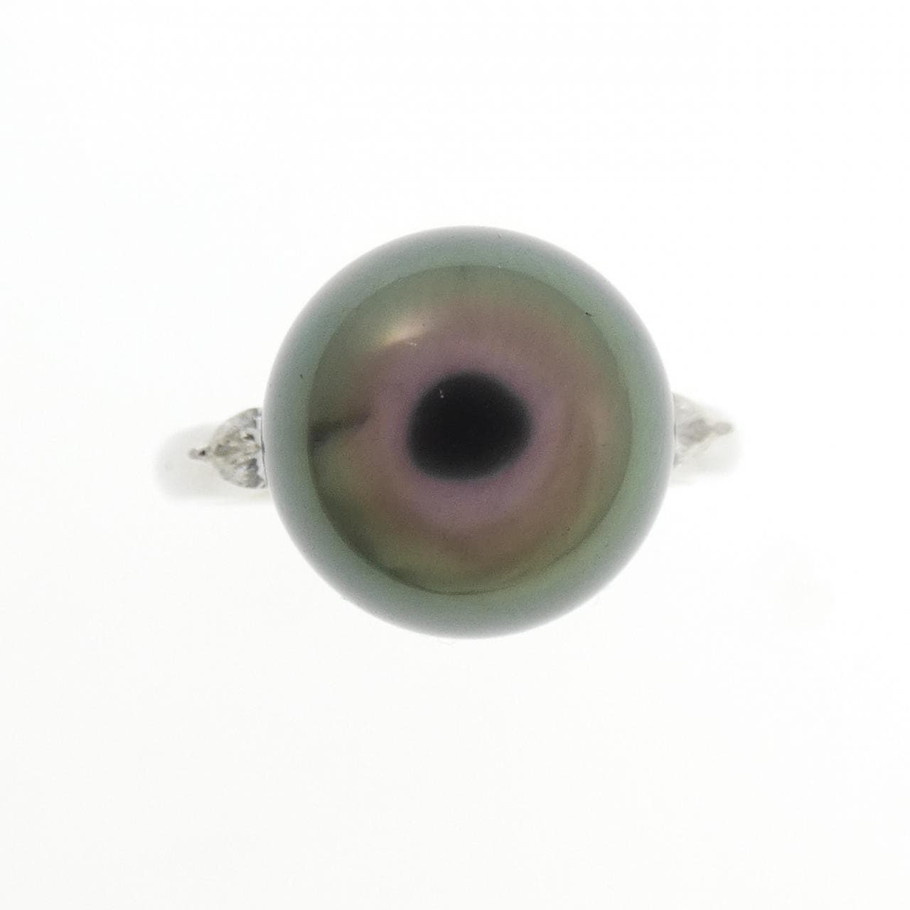 PT900 黒蝶パール リング 11mm