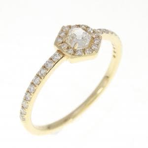 【新品】K18YG ダイヤモンド リング 0.16CT
