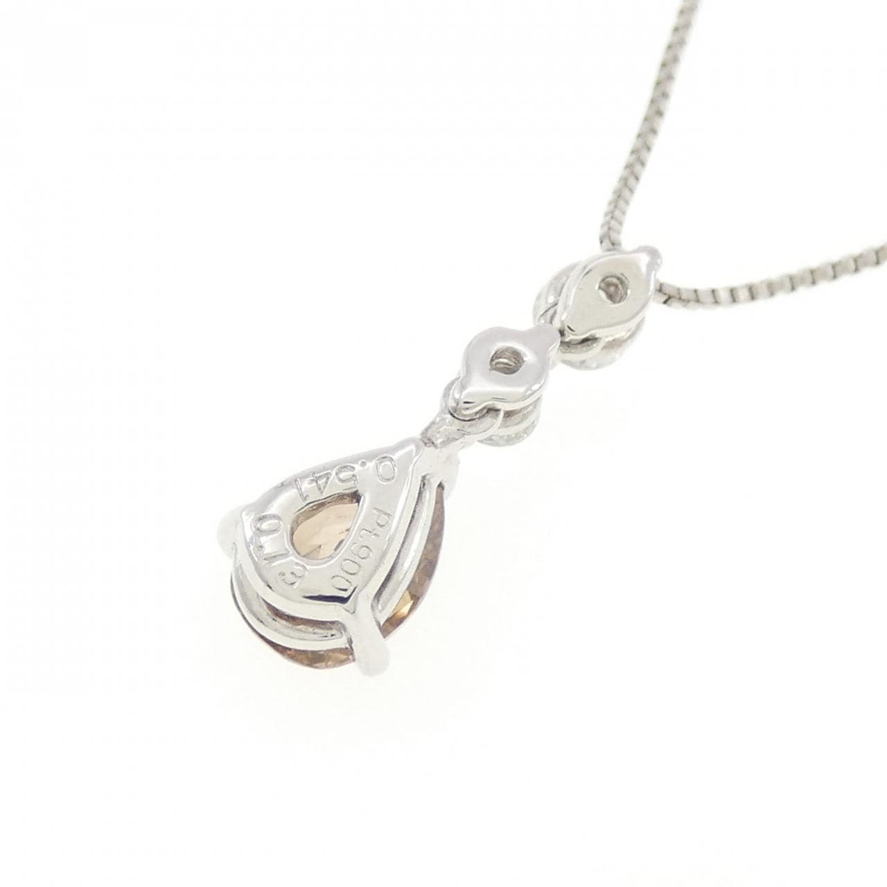 PT900/PT850 ダイヤモンド ネックレス 0.541CT