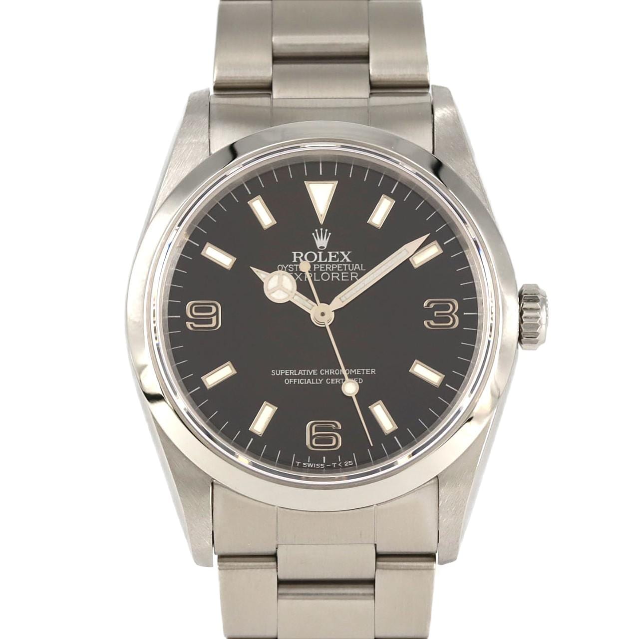 ロレックス エクスプローラーI･ブラックアウト" 14270 SS 自動巻 E番