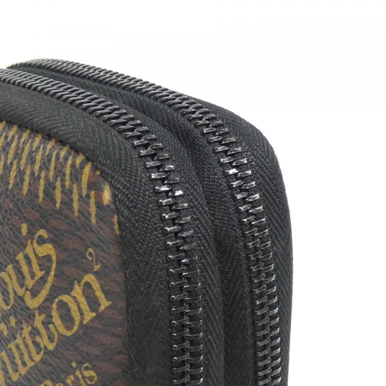 ルイヴィトン ダミエ ジャイアント(LVスクエアード) ダブル フォン ポーチ N40377 ショルダーバッグ