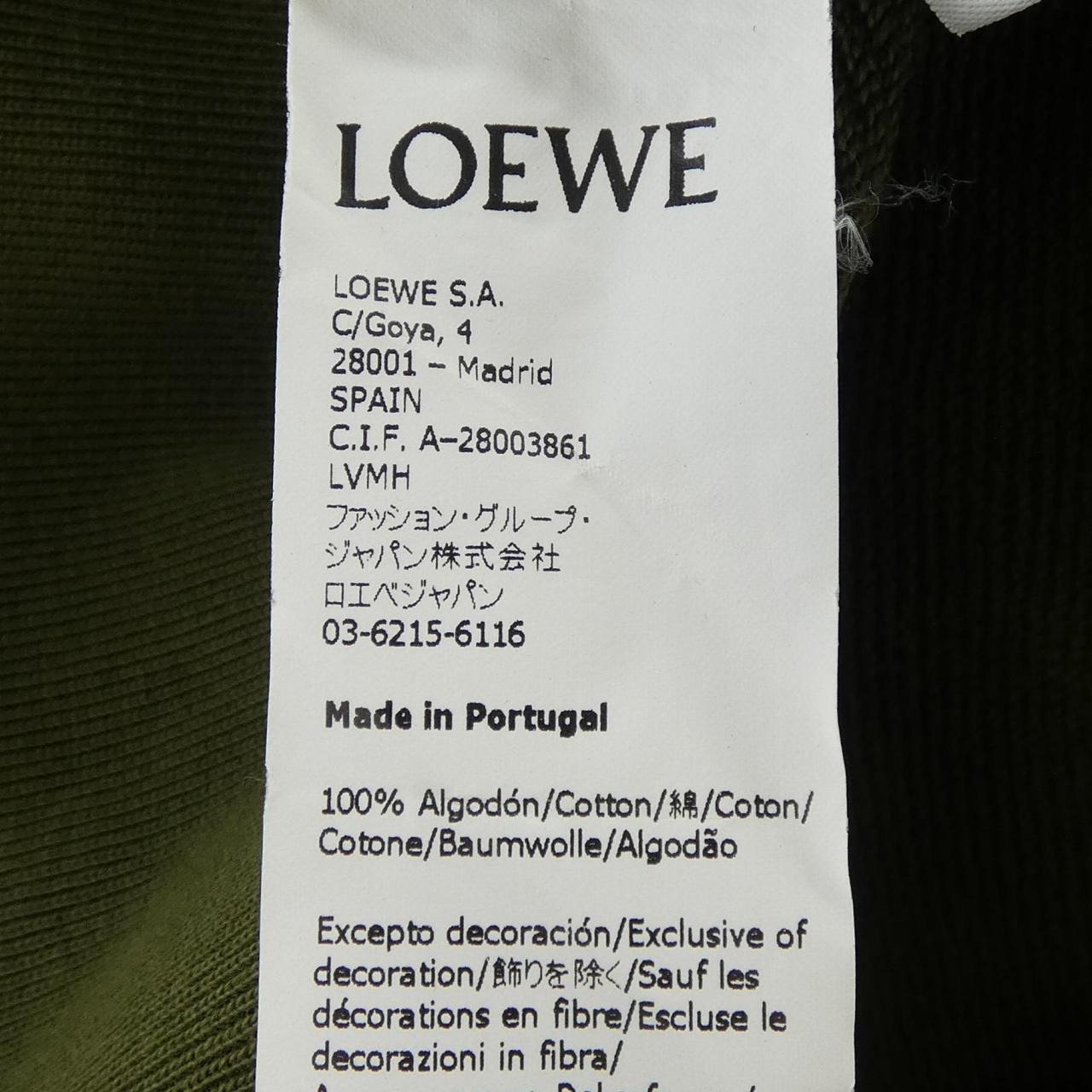 ロエベ LOEWE H526Y24J06 スウェット