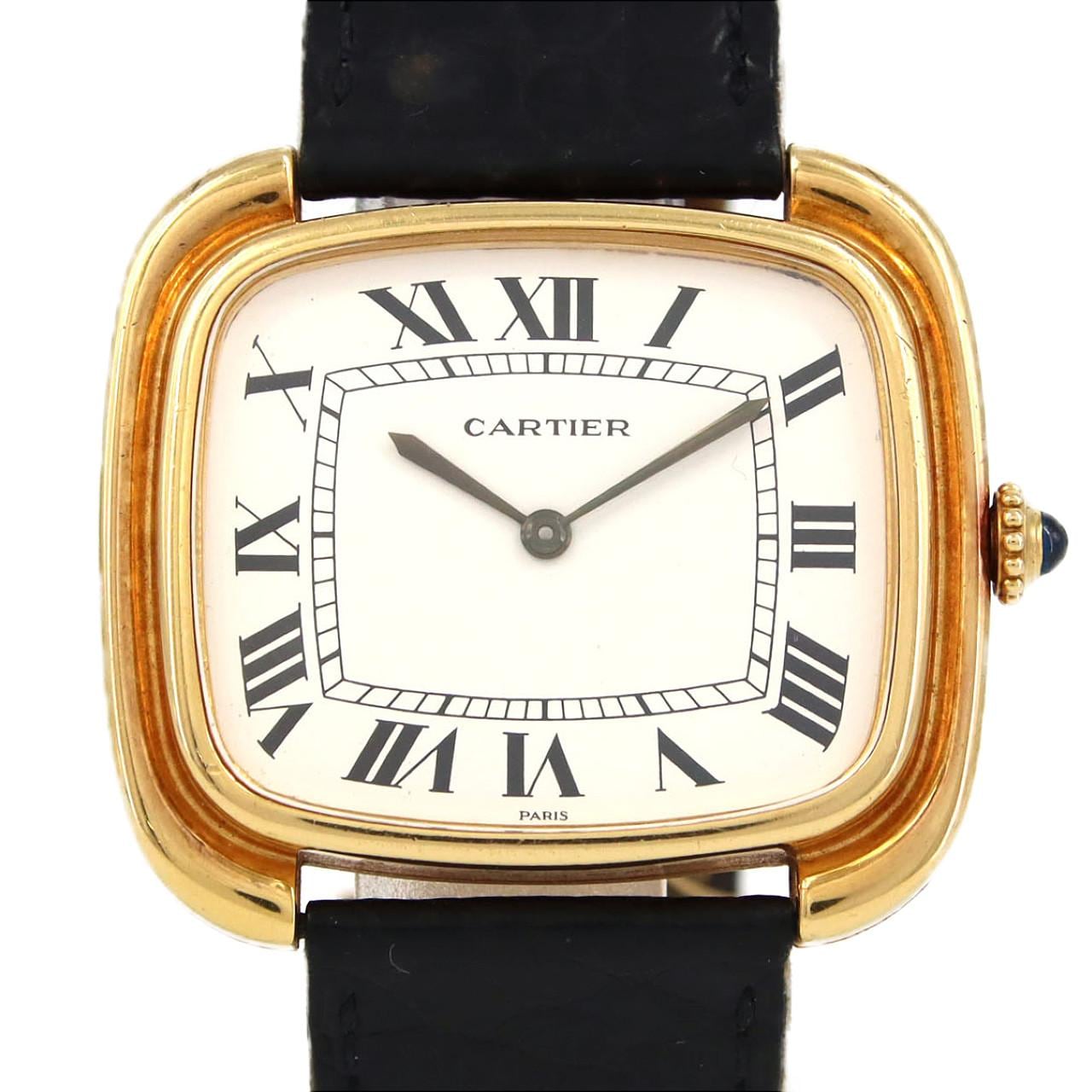 【ノーメンテナンス還元価格】カルティエ ゴンドーロ YG 81820302 YG 手巻