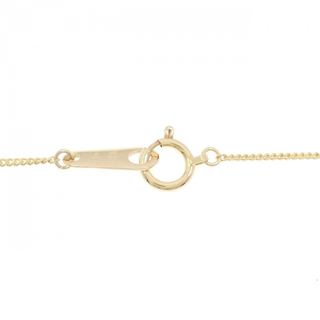 K18YG ダイヤモンド ネックレス 0.10CT