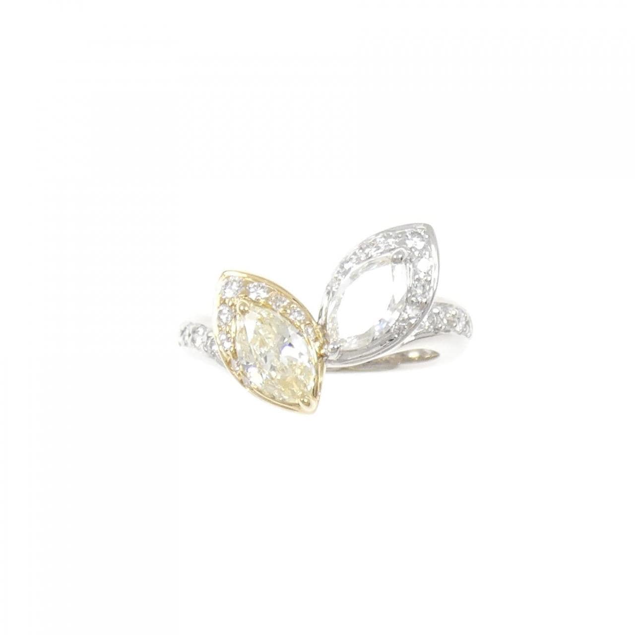 750WG/750YG ダイヤモンド リング 1.13CT