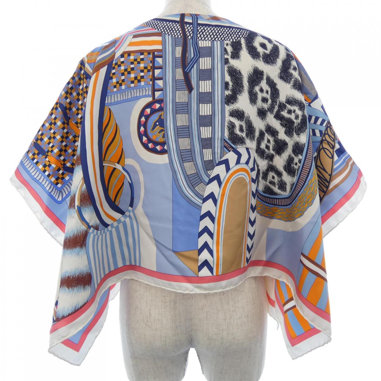 エルメス HERMES LA SELLE IMAGINAIRE H783846S カレ ドサール ポンチョ
