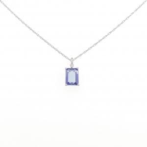 PT950 タンザナイト ネックレス 1.00CT