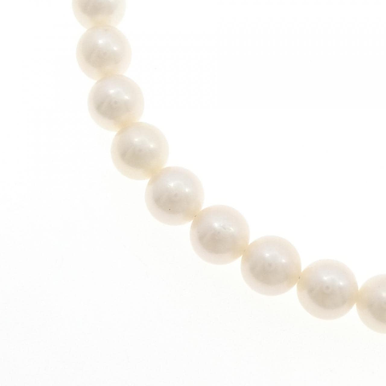 シルバークラスプ アコヤパール ネックレス 7-7.5mm