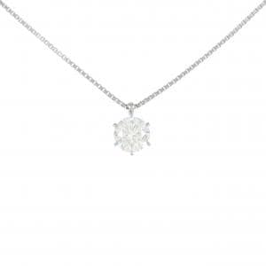 [BRAND NEW] PT Diamond Necklace 1.00CT D SI2 3EXT