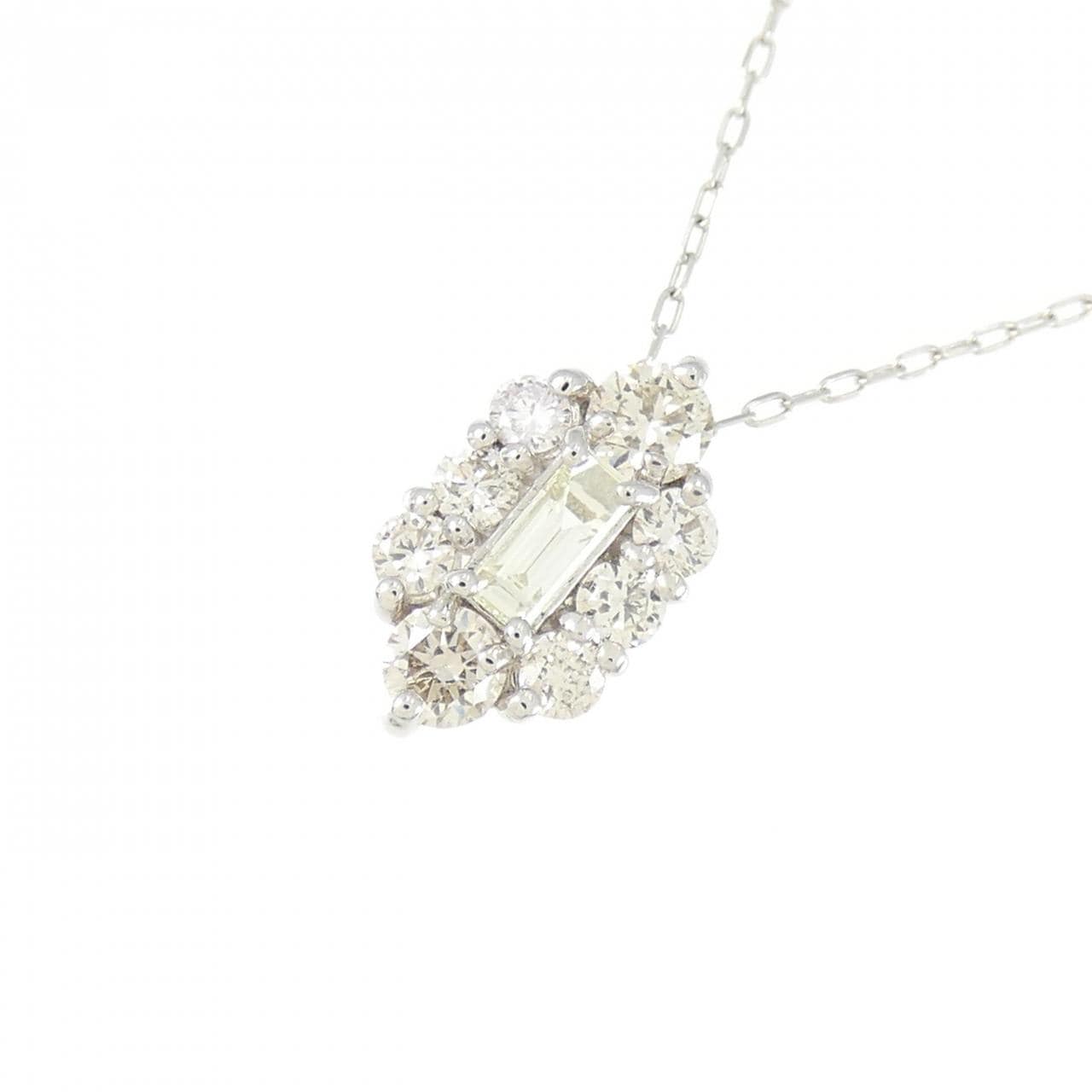 【新品】PT ダイヤモンド ネックレス 0.50CT