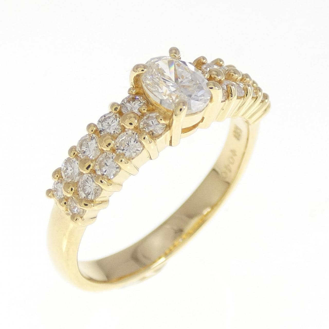 K18YG ダイヤモンド リング 0.40CT