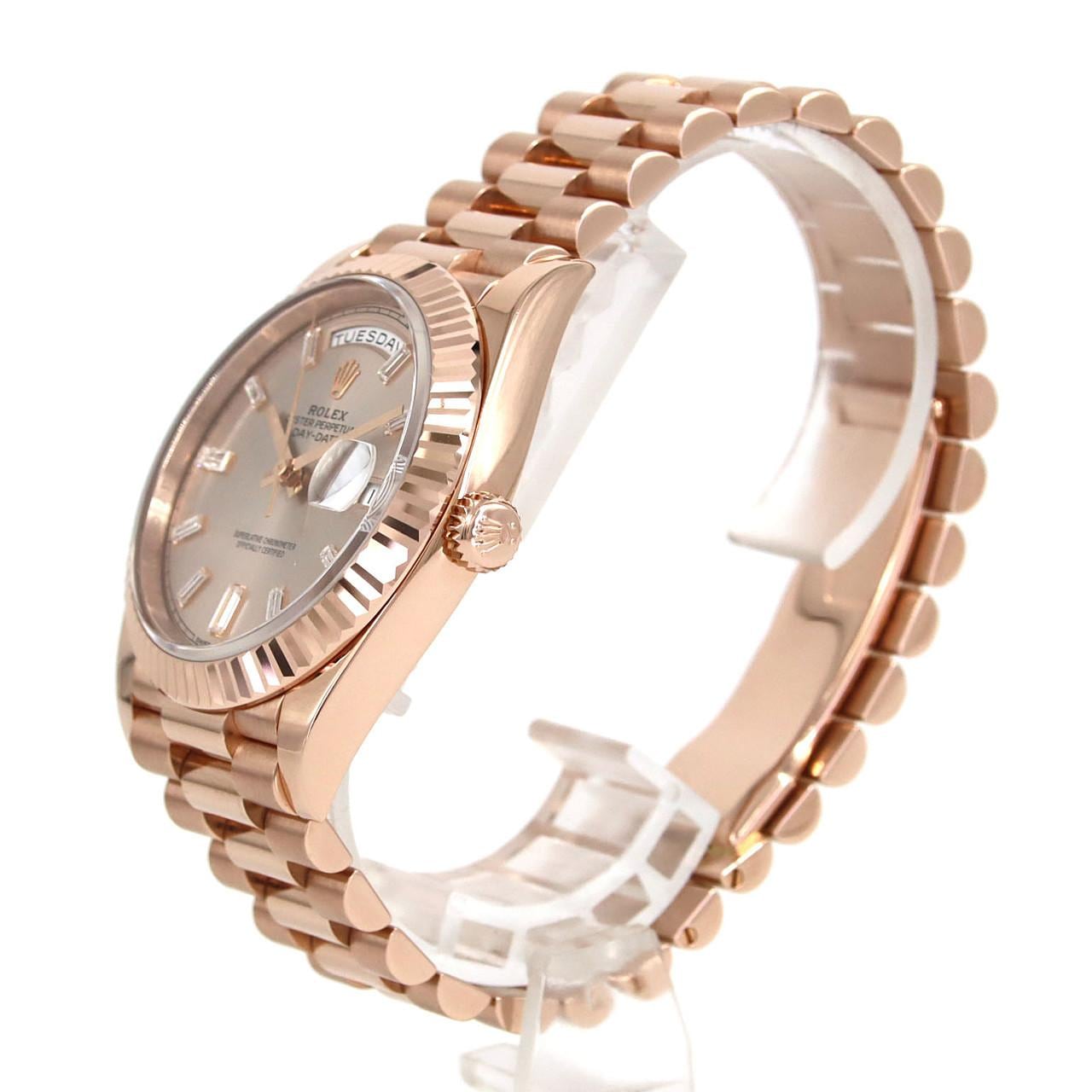 ロレックス デイデイト 228235A PG･RG 自動巻 ランダム番