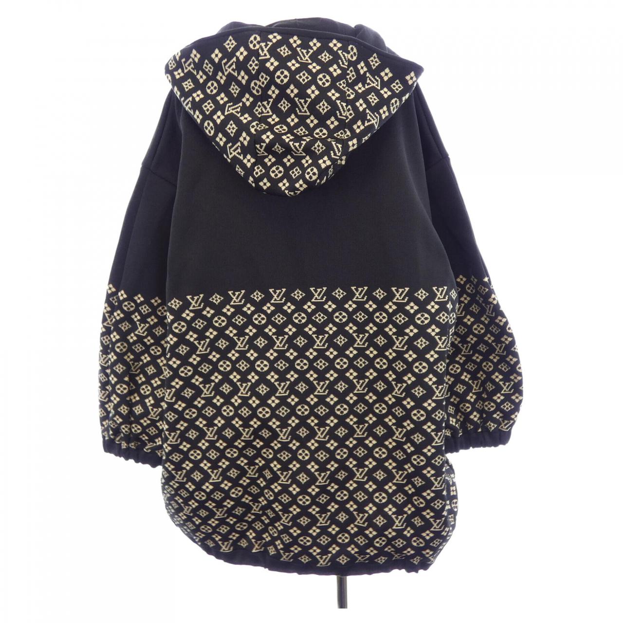 ルイヴィトン LOUIS VUITTON モノグラムニット オーバーサイズフーディ FLKC07FN7 ブルゾン