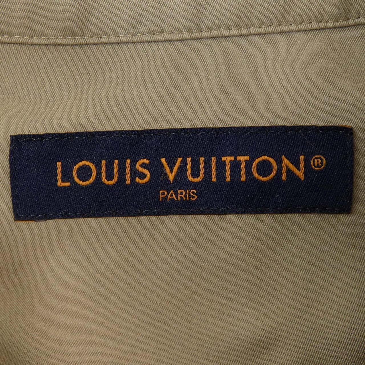 ルイヴィトン LOUIS VUITTON エンボスシグネチャー コットンオーバーシャツ HVS40WL04 シャツ