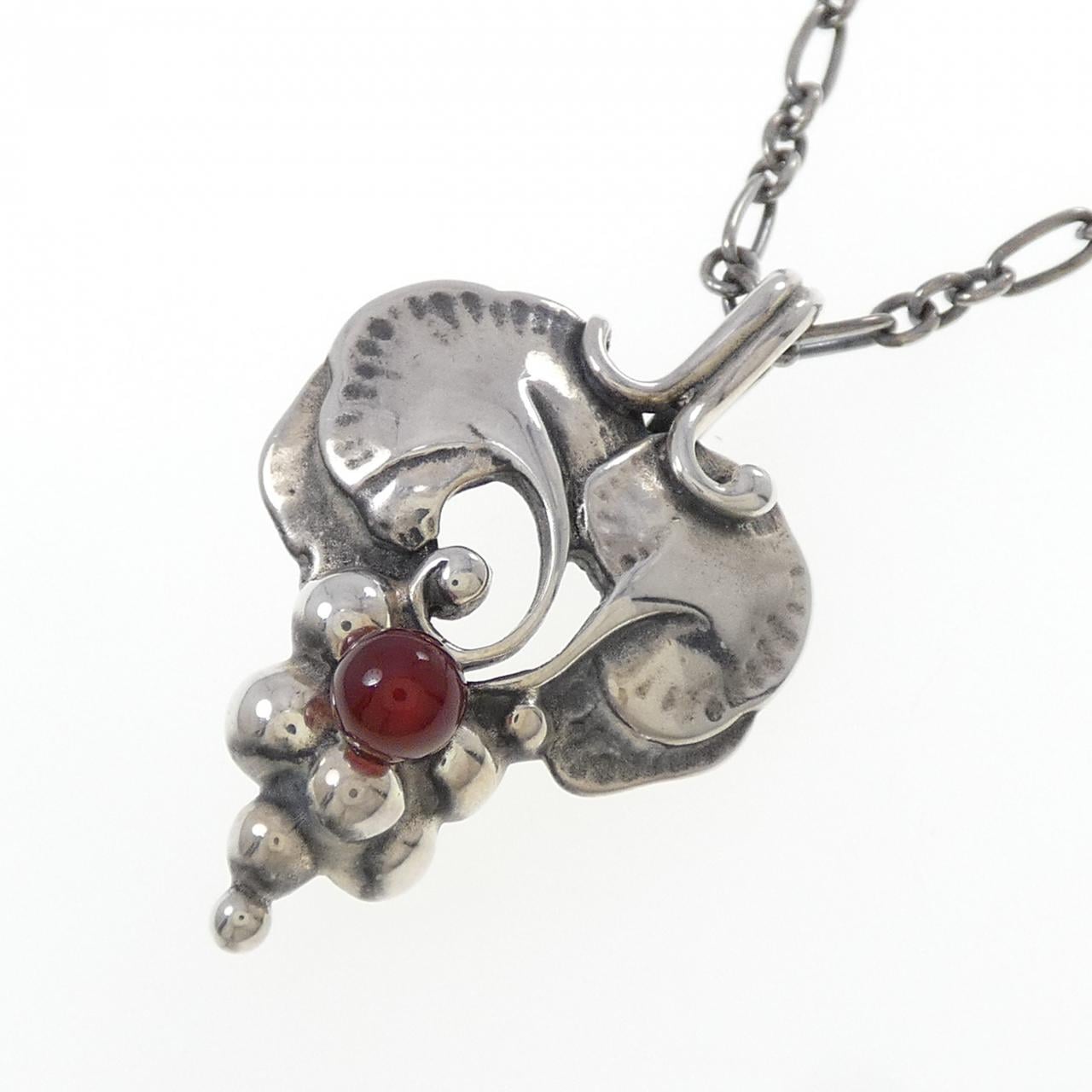 ジョージ ジェンセン メノウ ネックレス