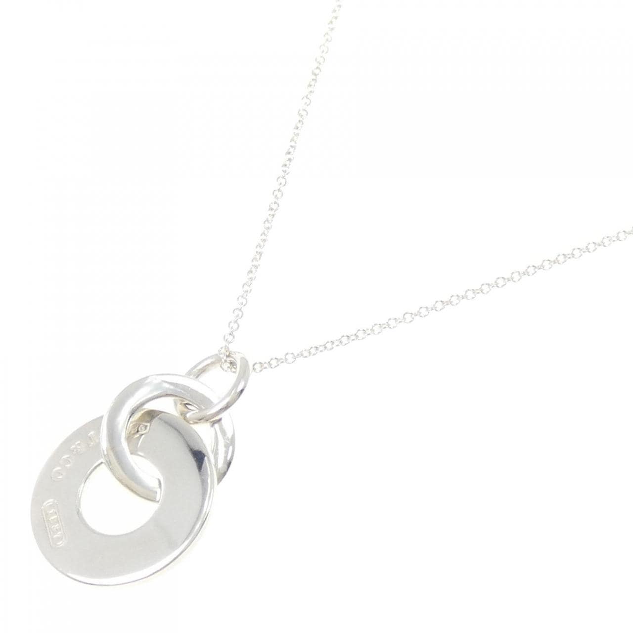 ティファニー 1837 インターロッキング ドロップ ネックレス