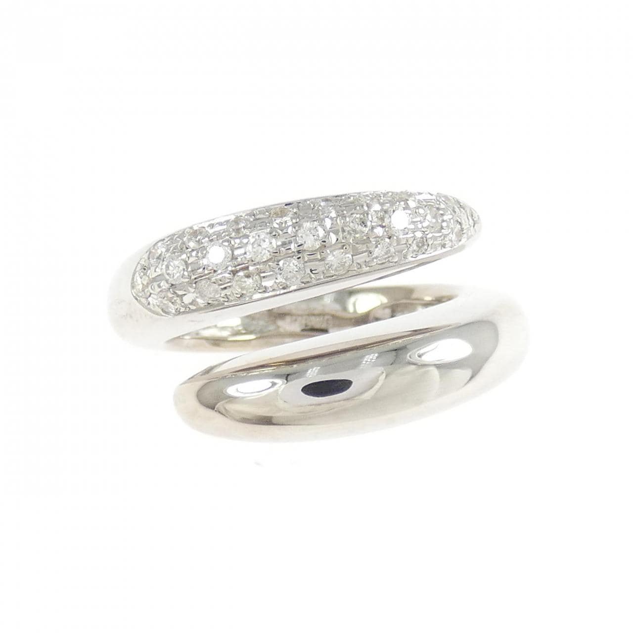 K18WG ダイヤモンド リング 0.29CT