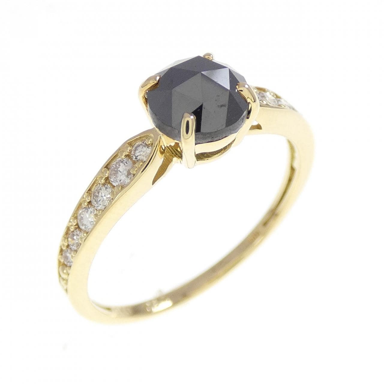 K18YG ダイヤモンド リング 0.80CT