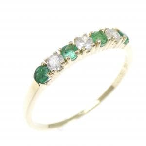 585YG エメラルド リング