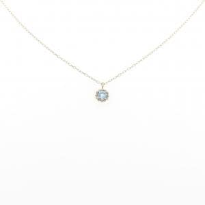 K10YG ブルートパーズ ネックレス