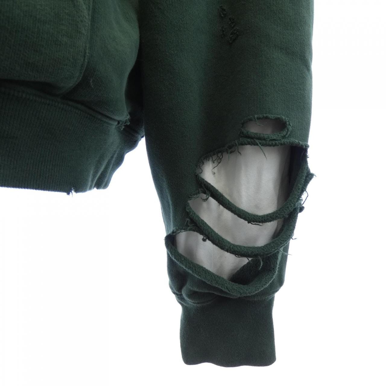 バレンシアガ BALENCIAGA キャップスデストロイドフーディープルオーバー 659403 TKVB6 UNISEX パーカー