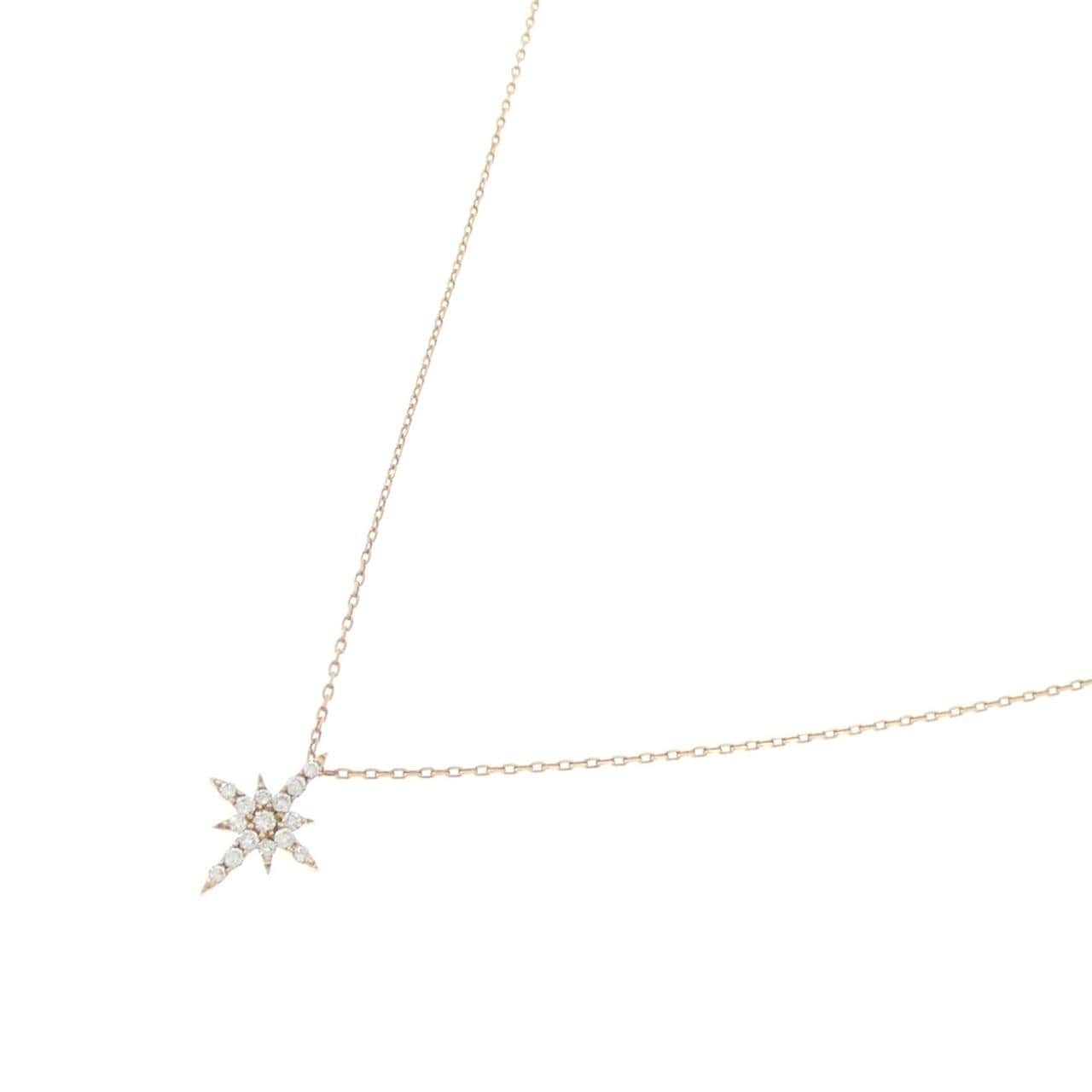 スタージュエリー ダイヤモンド ネックレス 0.06CT