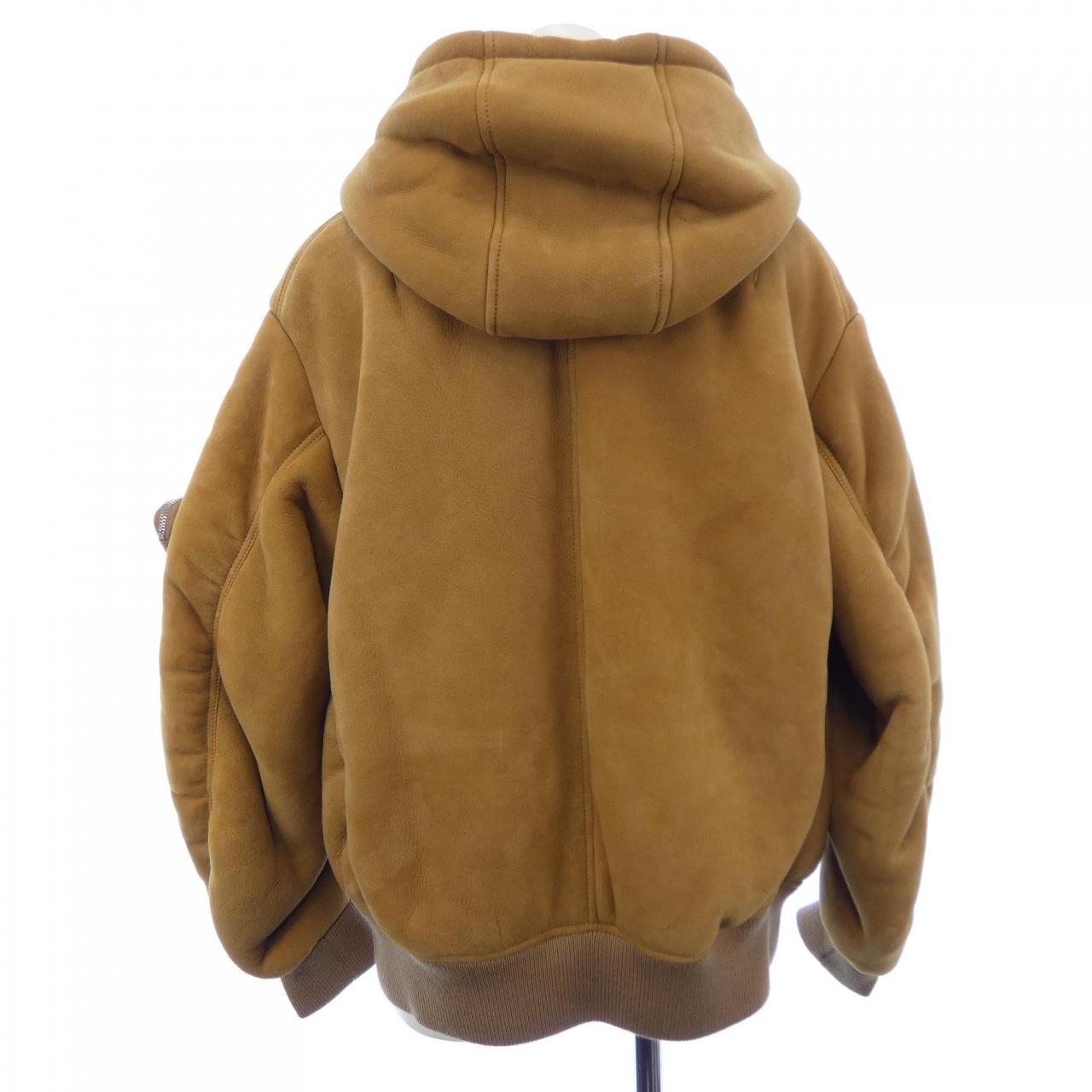 プラダ PRADA トライアングルロゴ 58A086 1ZXR ムートンジャケット