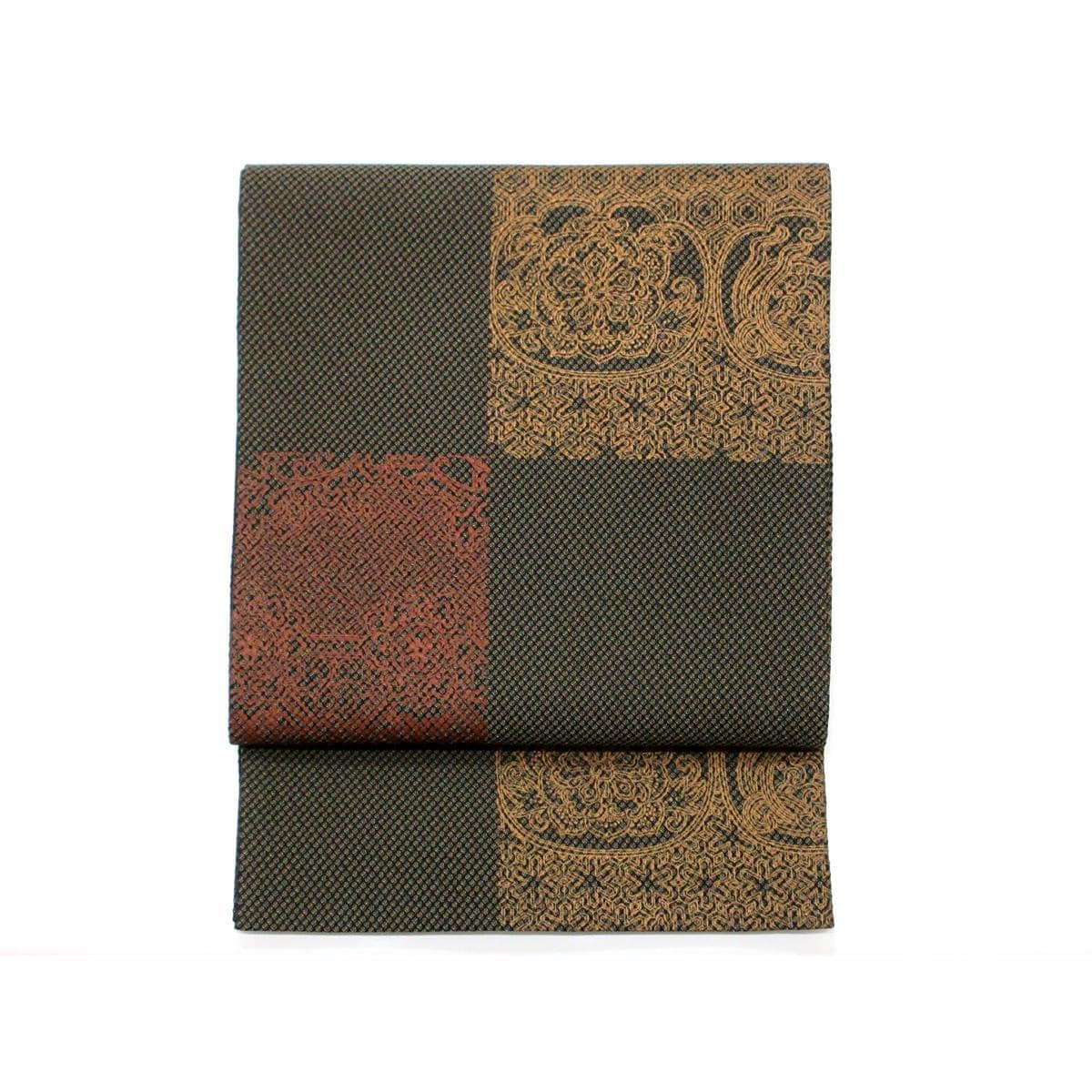 袋帯　前田仁仙　全通柄