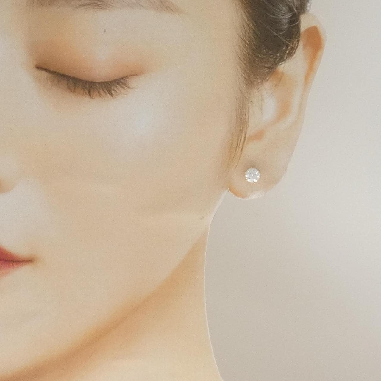 【リメイク】K18YG/ST ダイヤモンド ピアス 0.504CT 0.504CT D VS2 EXT