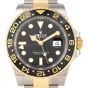 ロレックス GMTマスターⅡ 116713LN SSxYG 自動巻 ランダム番