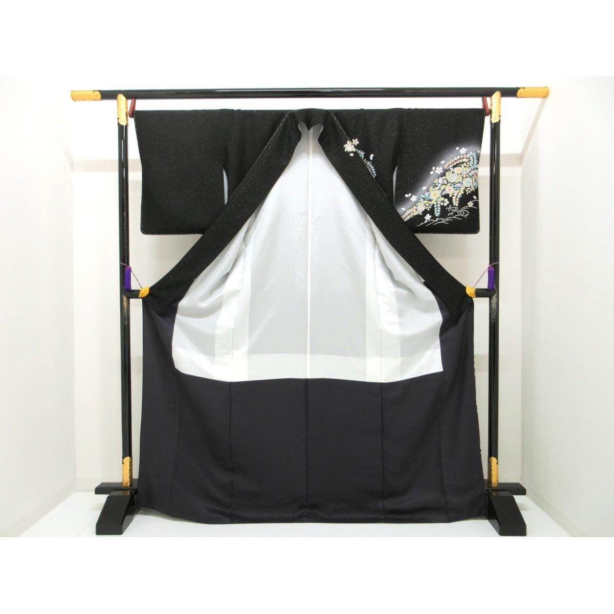 【新品】訪問着　友禅金彩加工