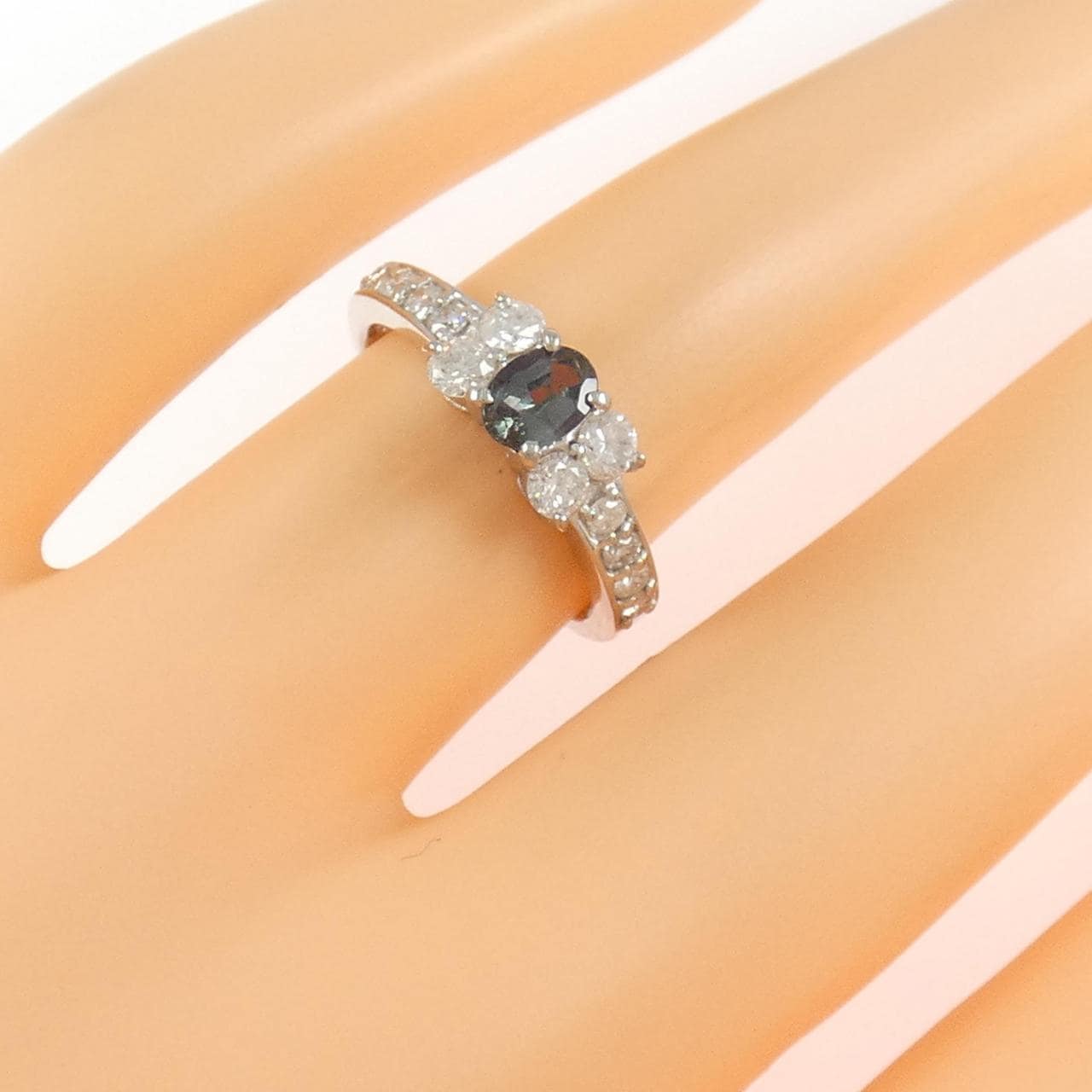 PT900 アレキサンドライト リング 0.32CT