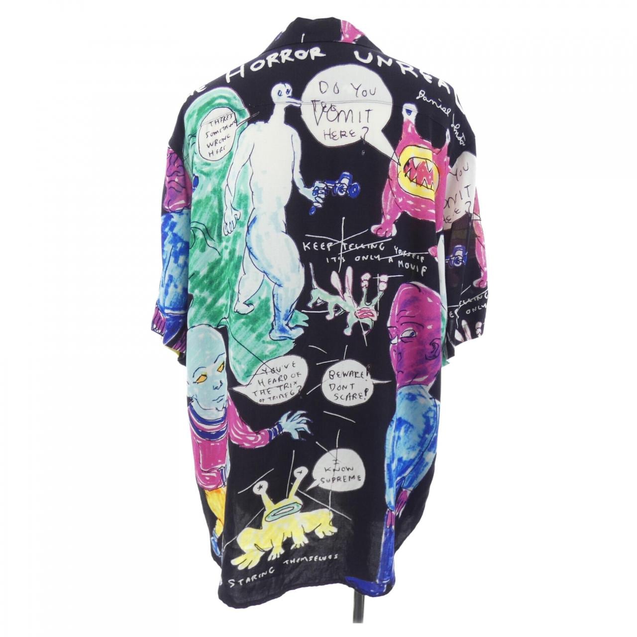 シュプリーム SUPREME DANIEL JOHNSTON RAYON S／Sシャツ