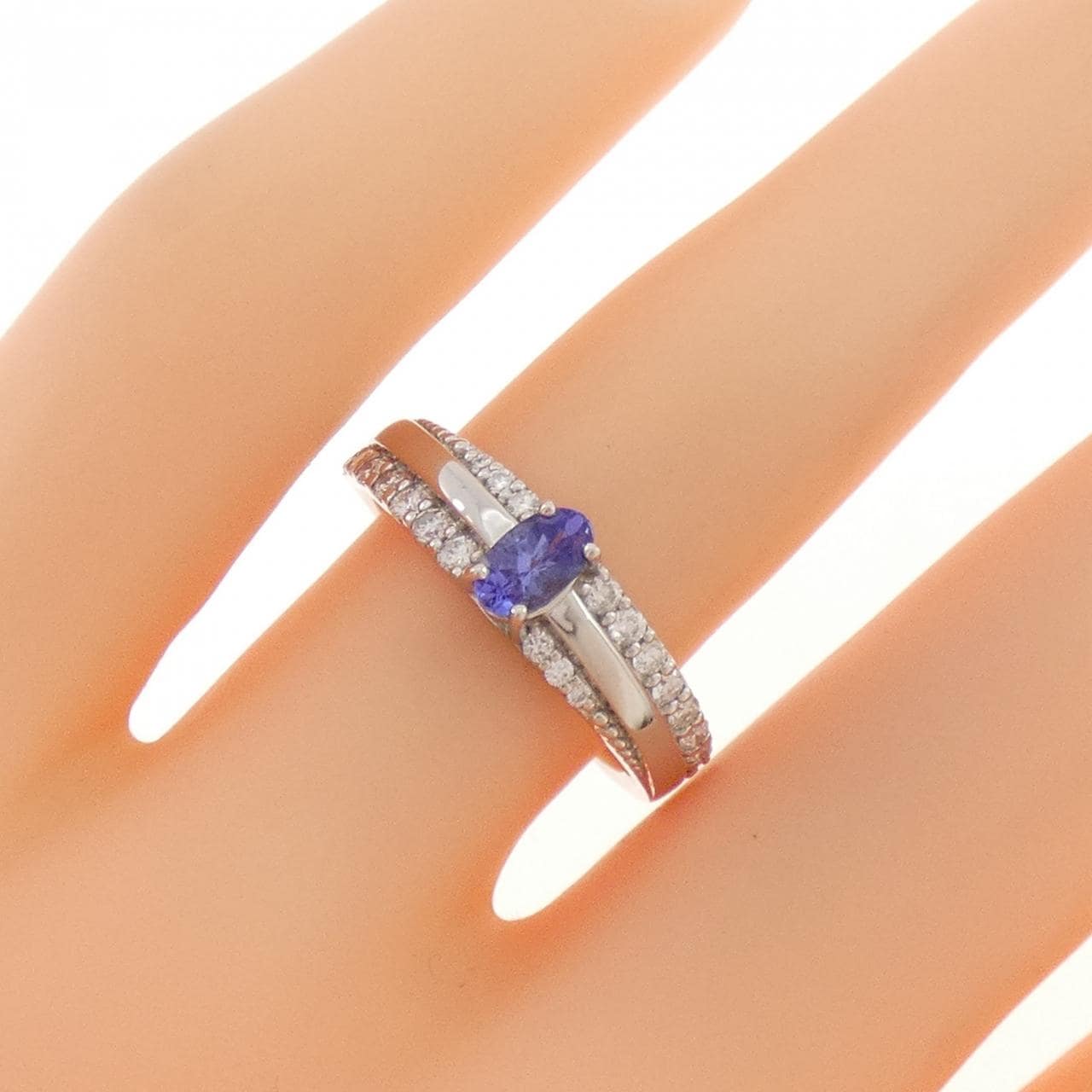 PT900 タンザナイト リング 0.27CT