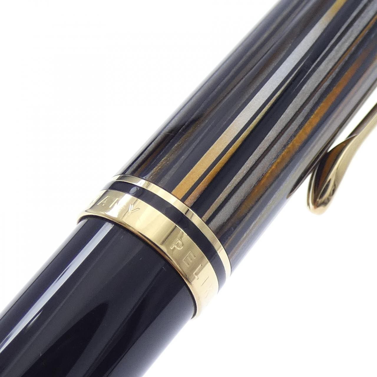 ペリカン スーベレーンK800茶縞 ボールペン