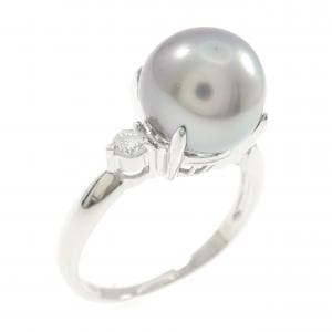 PT900 黒蝶パール リング 9.5mm