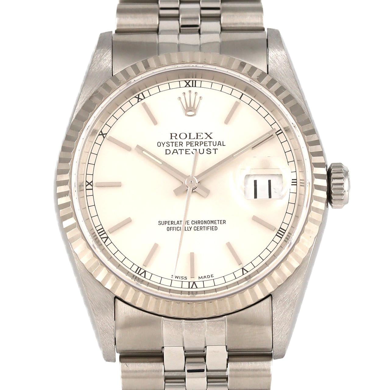 ロレックス デイトジャスト 16234 SSxWG 自動巻 A番