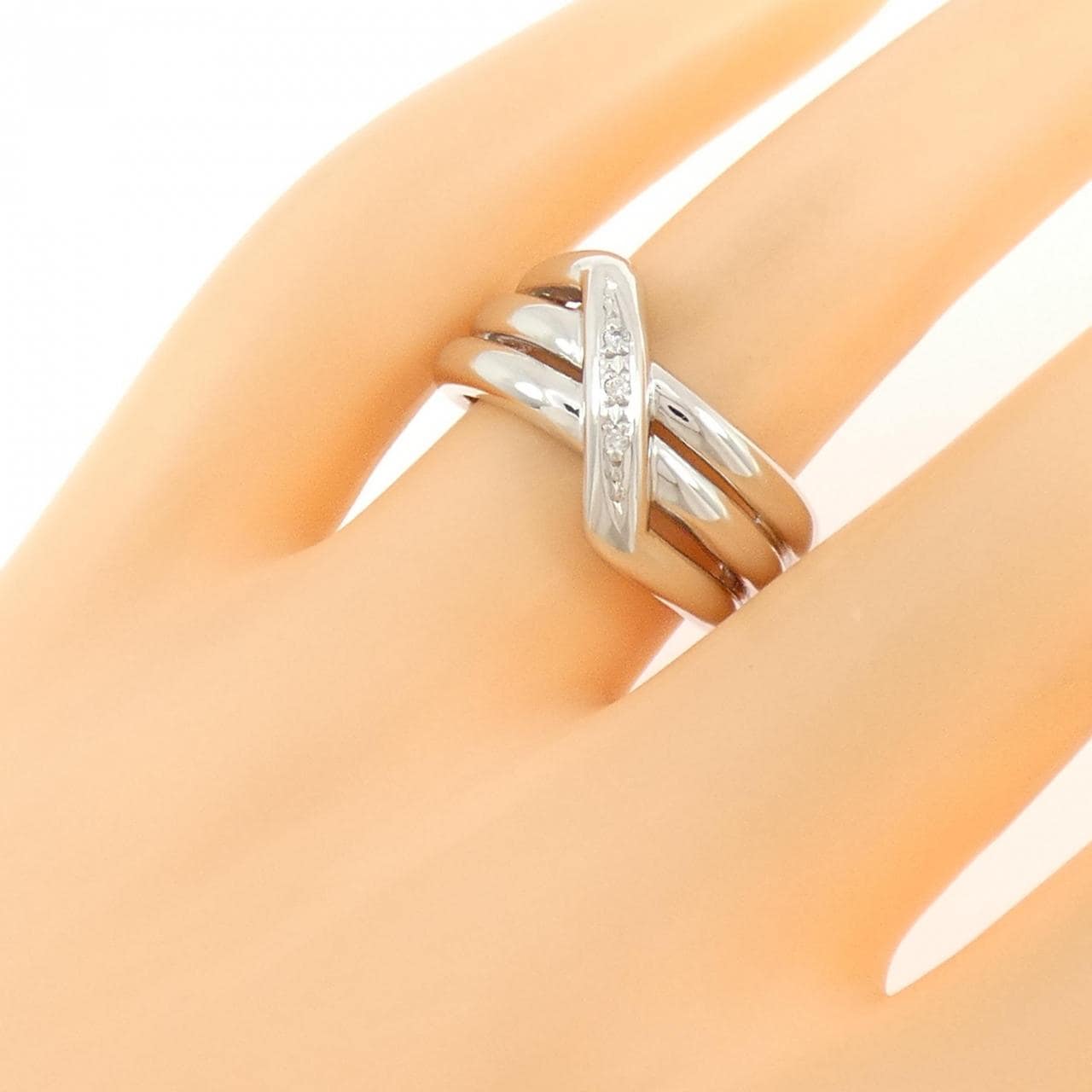 PT900 ダイヤモンド リング 0.02CT