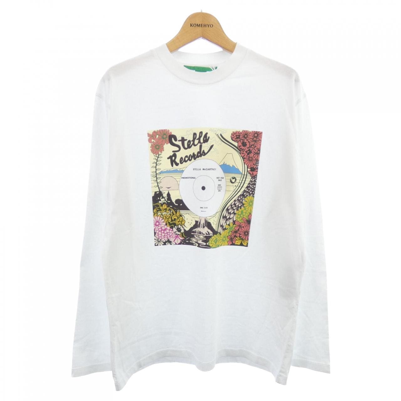 ステラマッカートニー STELLA MCCARTNEY レコードロンティ Tシャツ