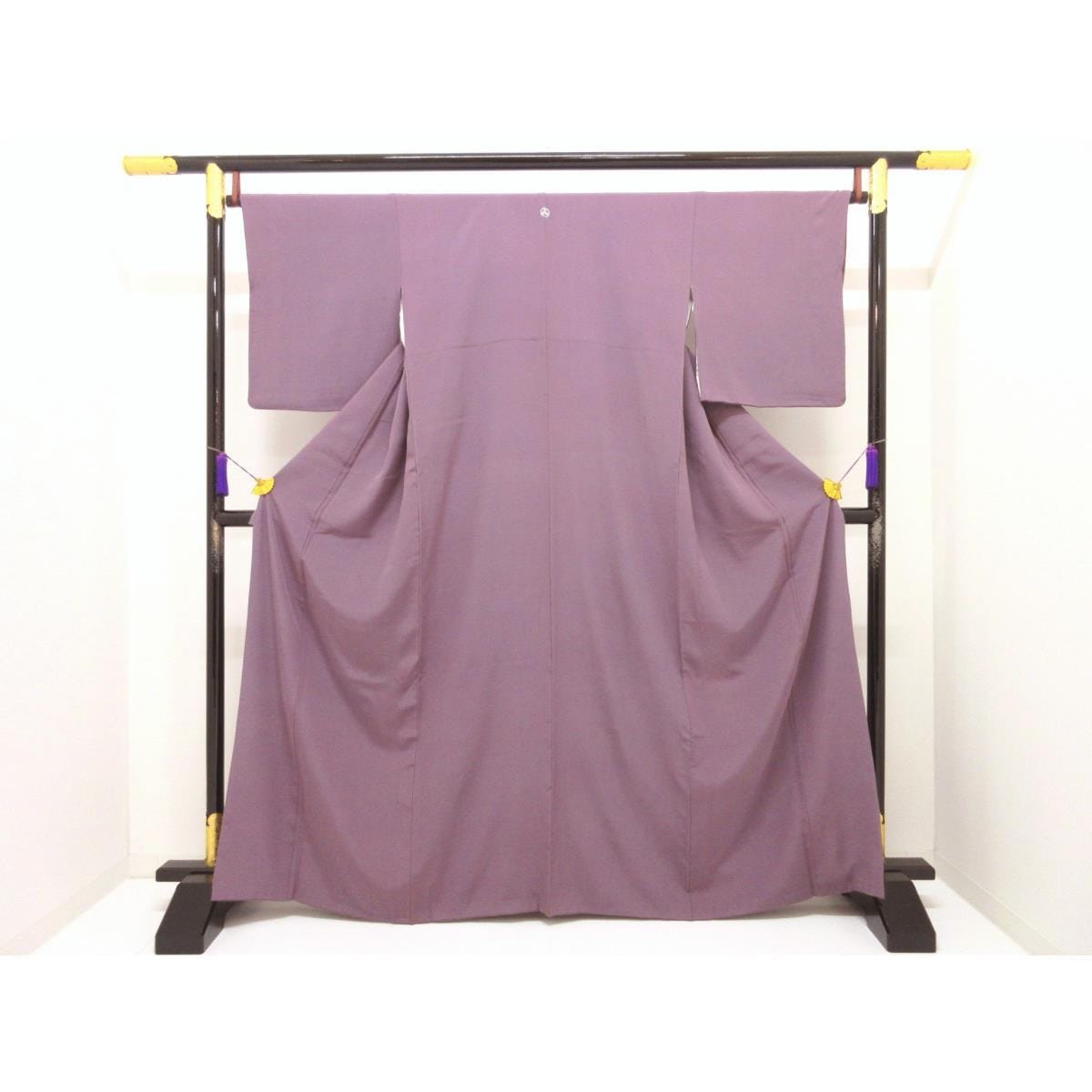 色無地　丸に三ツ柏　身幅Ｌ寸